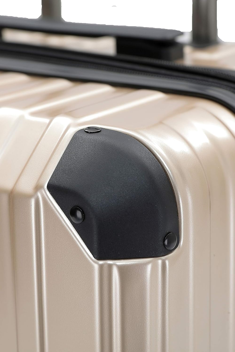 M816 TSA-Schloss Koffer Reisekoffer Trolley Hardschale Boardcase (Champagner, Kleiner Koffer), Champ