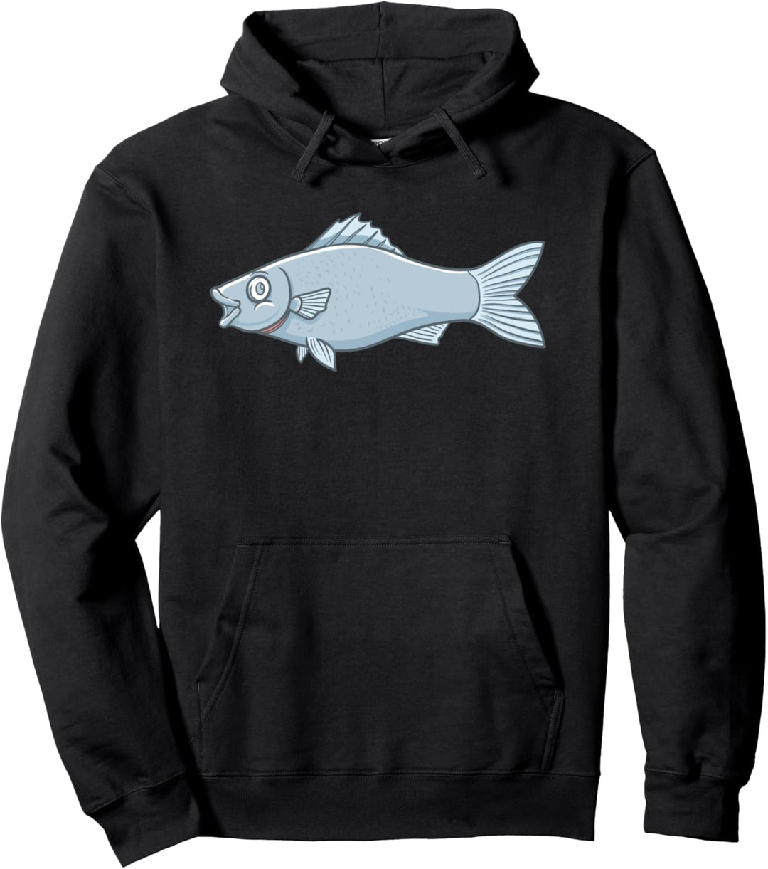 Kawaii Fisch Pullover Hoodie