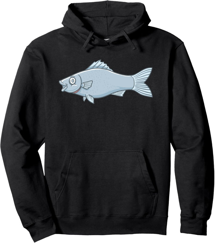 Kawaii Fisch Pullover Hoodie