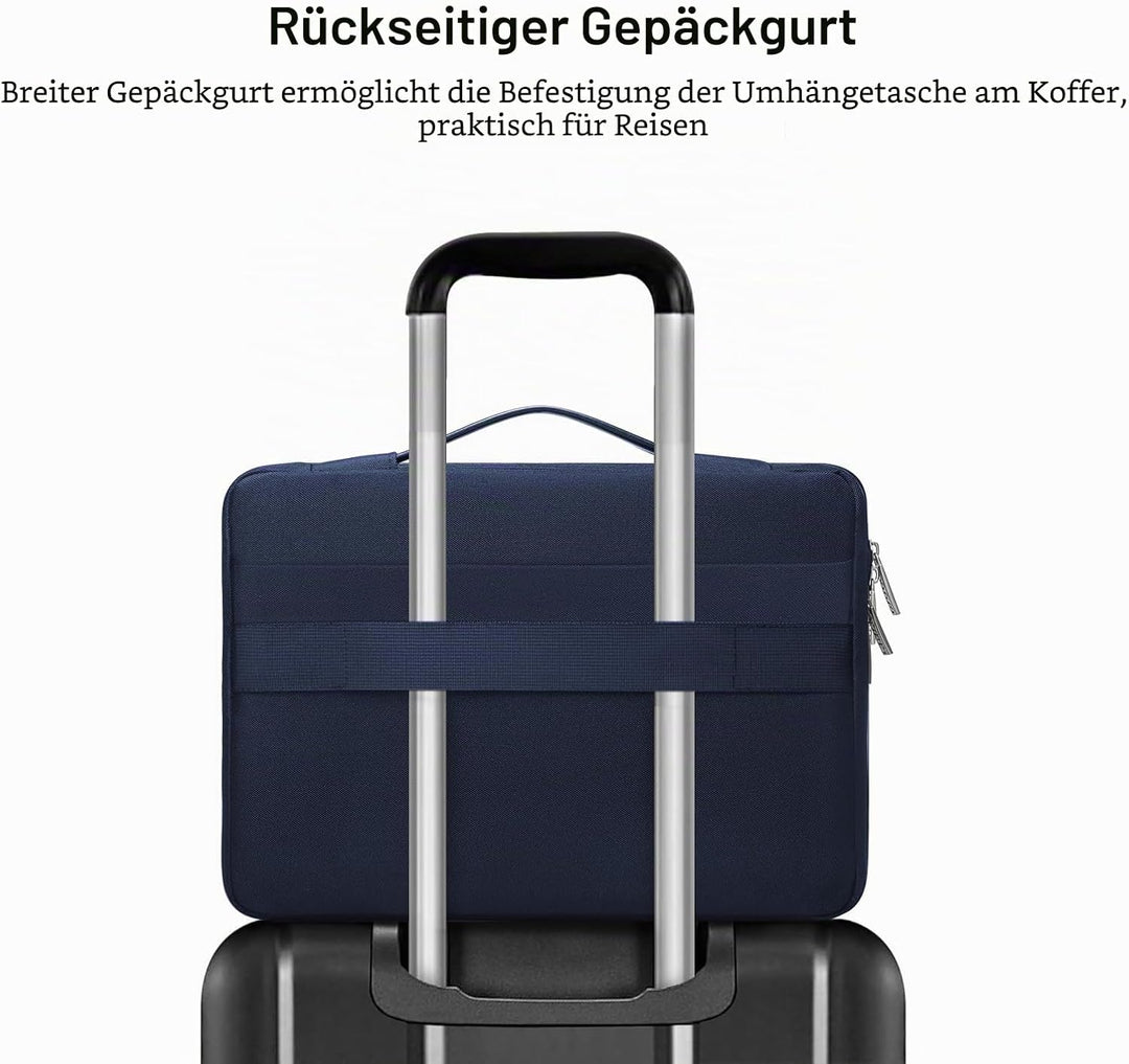 MOSISO 360 Schütz Laptoptasche 14 Zoll, 14 Zoll Laptop Tasche Hülle Kompatibel mit HP Lenovo Dell AS