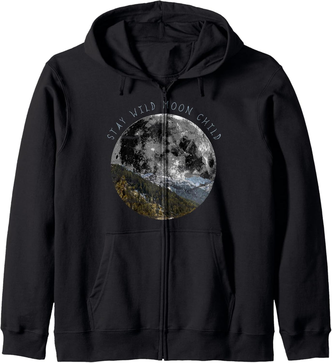 Trendy Stay Wild Moon Child Kapuzenjacke