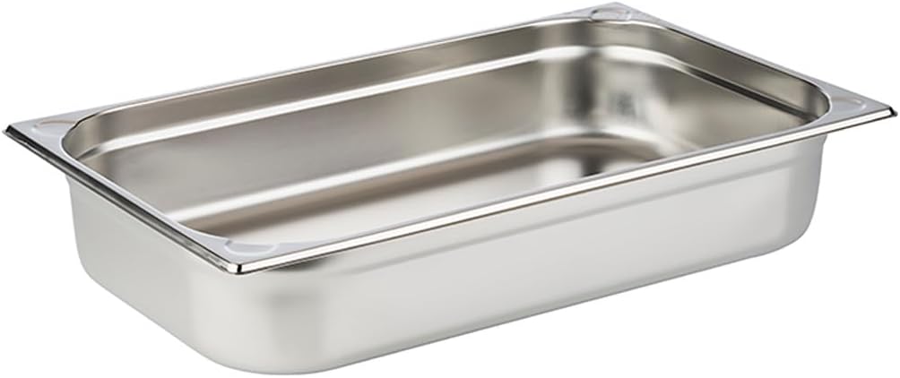 APS 81104 GN-Behälter 1/1, Gastronormbehälter Edelstahl rostfrei/Abmessungen 32,5 x 53 cm/Tiefe 100