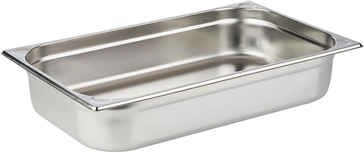 APS 81104 GN-Behälter 1/1, Gastronormbehälter Edelstahl rostfrei/Abmessungen 32,5 x 53 cm/Tiefe 100