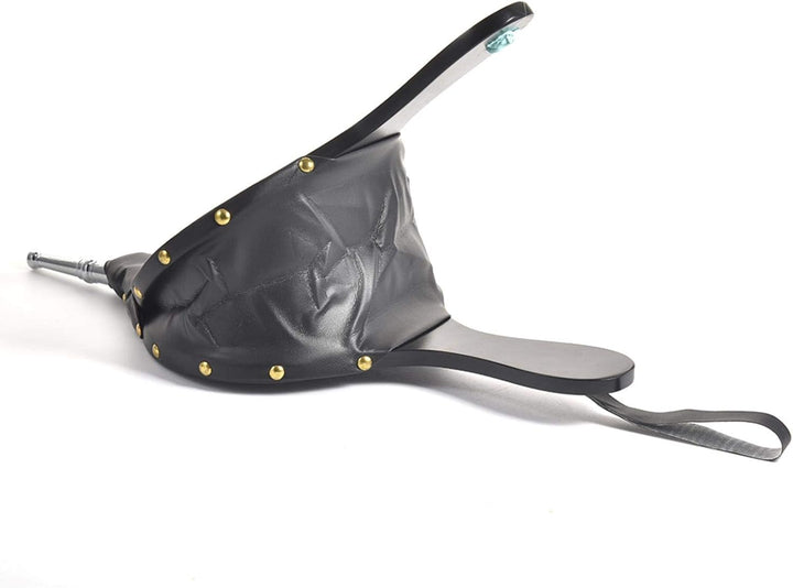 Dongzhi Blasebalg Kamin - 43×9cm Blasebalg - Blasebalg Grill - Kamin Gebläse Grillgebläse mit Lederb