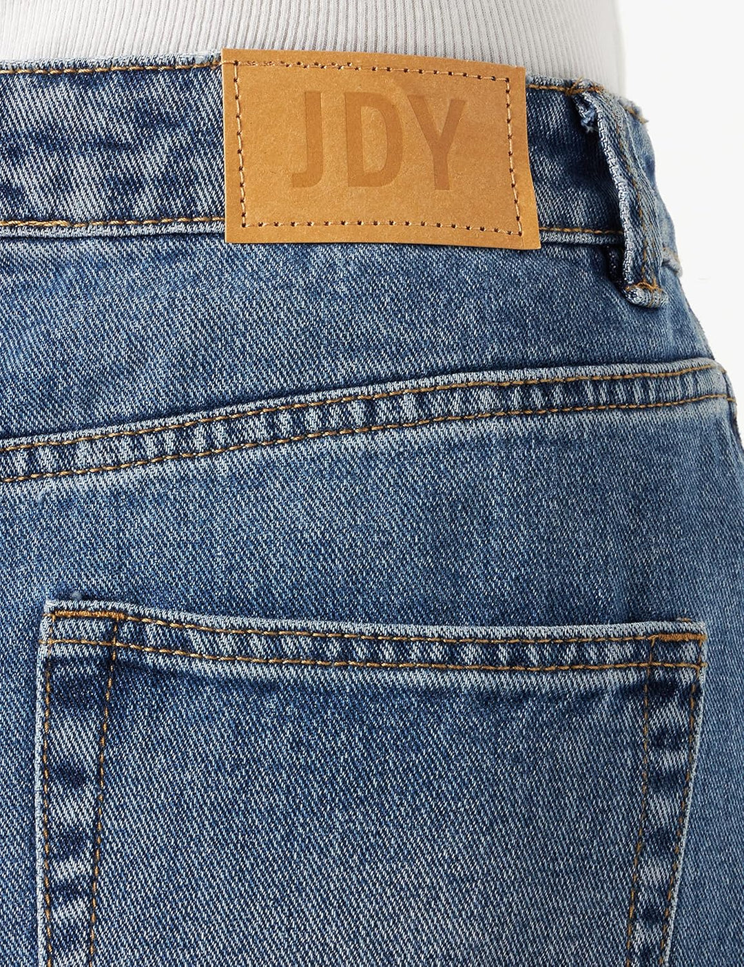 Jacqueline de Yong Female Weit geschnitten JDYDICHTE HW Wide DB Loose Fit Jeans XL / 30L Dark Blue D