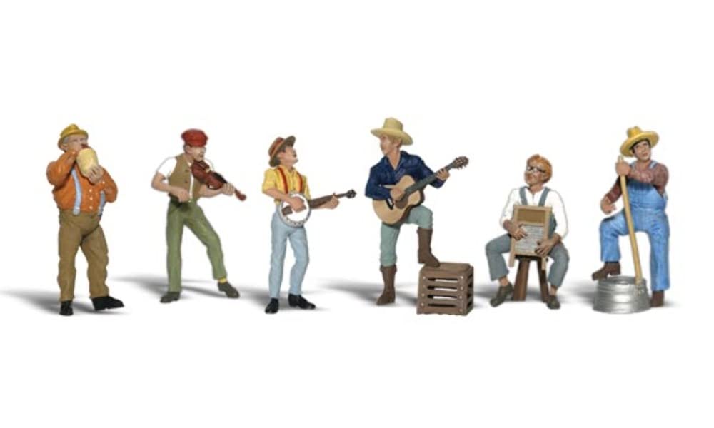 Spur 0-6 Figuren Jug Band