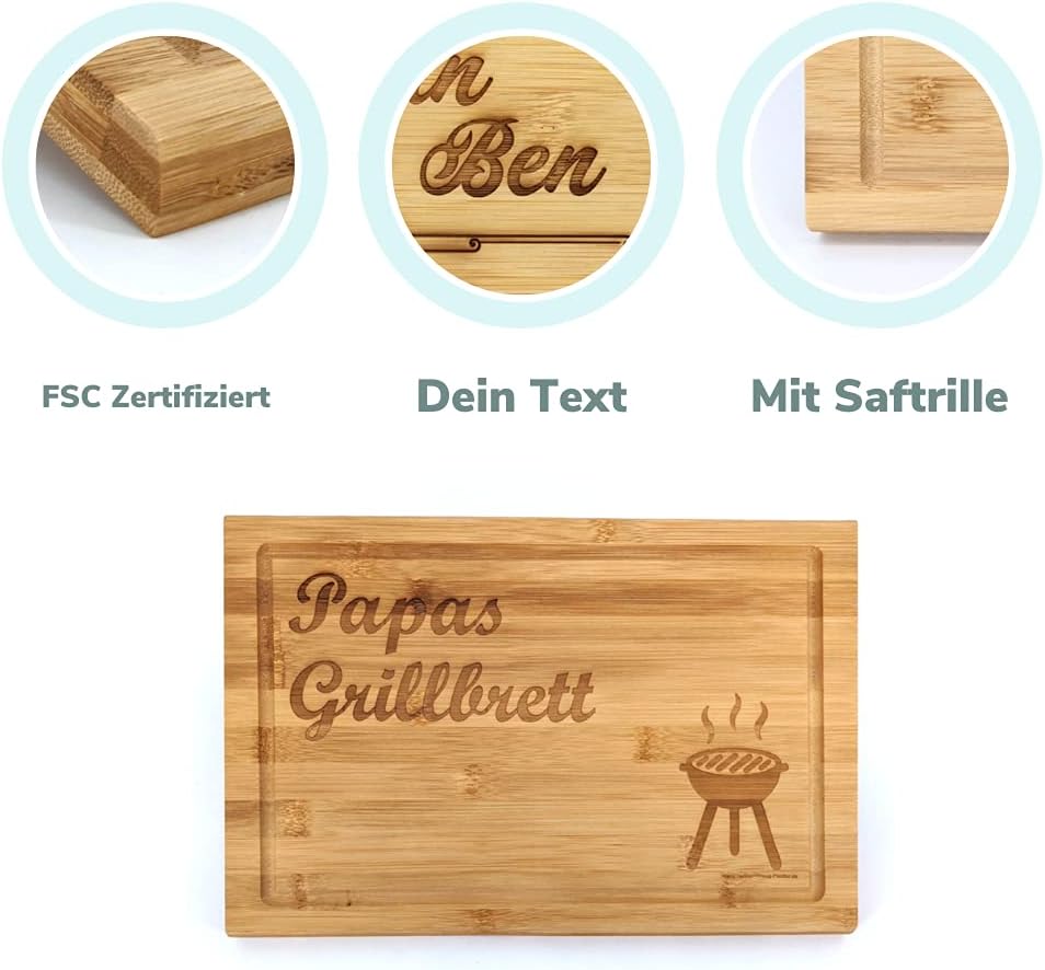 Frühstücksbrettchen Frühstücksbrett Stullenbrett Holzbrett Name Schriftzug Wunschtext Widmung Holz B