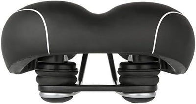 Velo Fahrradsattel Plush Elasto MF, schwarz, 12503521