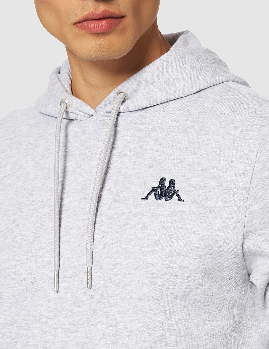 Kappa Herren Sweatshirt M Grau, M Grau