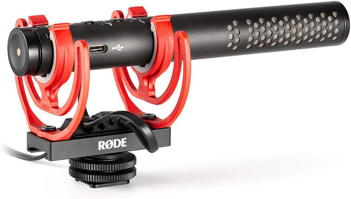Rode Videomic NTG Broadcast Kamera-Mikrofon + keepdrum Fell-Windschutz