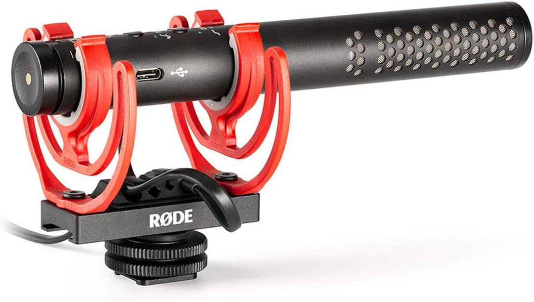 Rode Videomic NTG Kamera-Mikrofon + WS11 Fell-Windschutz + keepdrum Flaschenöffner