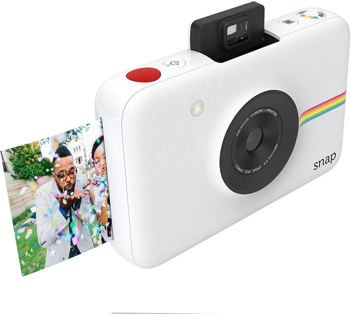 Polaroid Digitale Instant Snap Kamera mit ZINK Zero Ink Technologie, Weiss Weiss Snap Kamera, Weiss