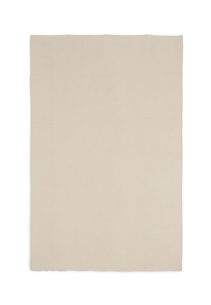 Jollein Kinderdecke Basic Knit 75x100cm - Nougat Beige Baby, Beige Baby