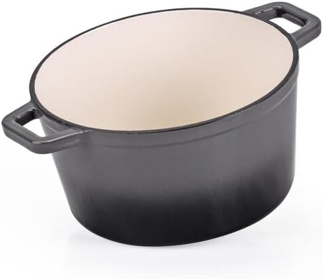 Berndes Bräter B.iron 2,5L mit Deckel - 20 cm - Gusseisen mit Emaillebeschichtung - Kochtopf zum Sch