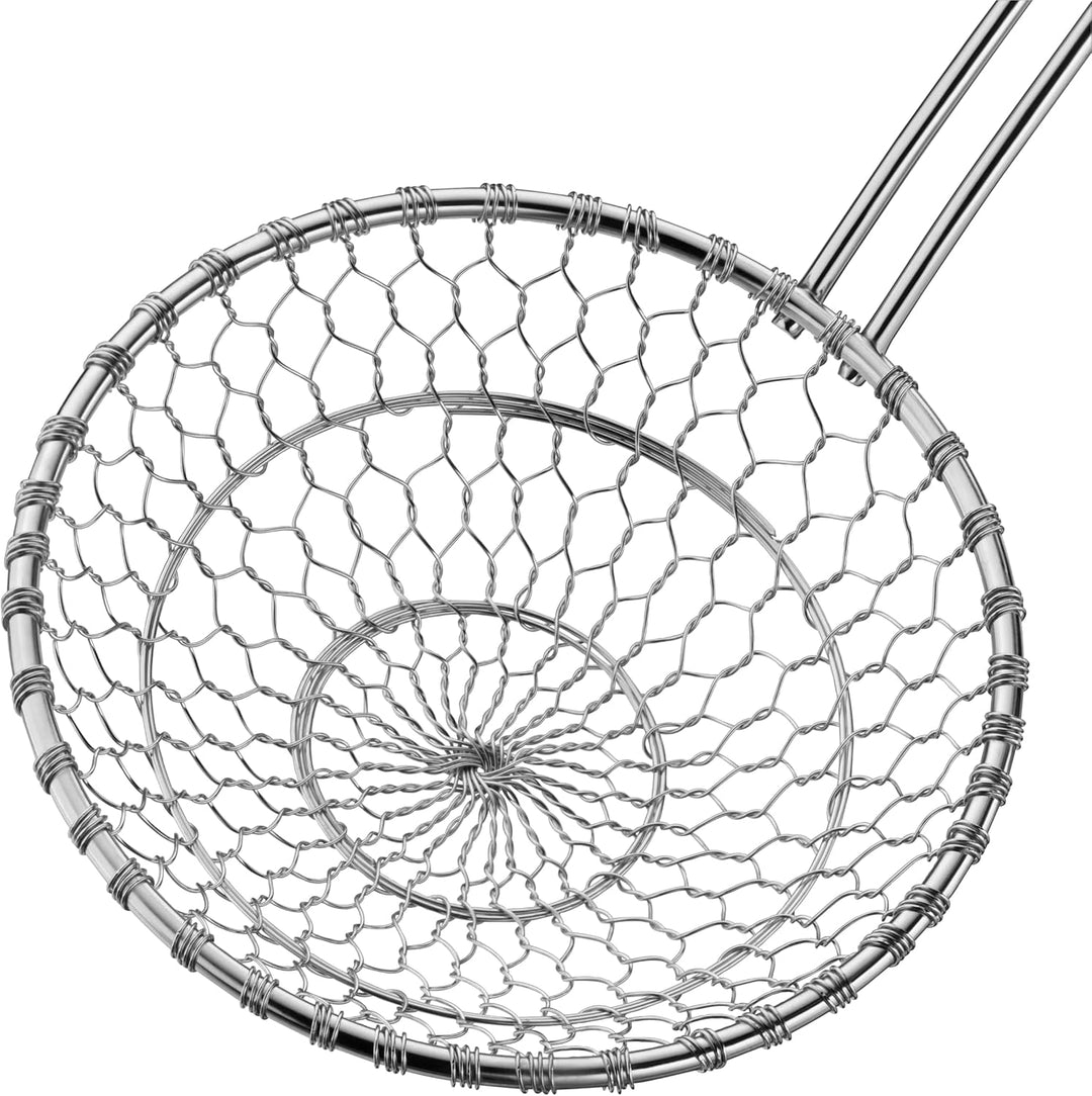 WMF Profi Plus Wok-Abseihlöffel 36 cm, Cromargan Edelstahl teilmattiert, Schaumlöffel, Schöpflöffel,