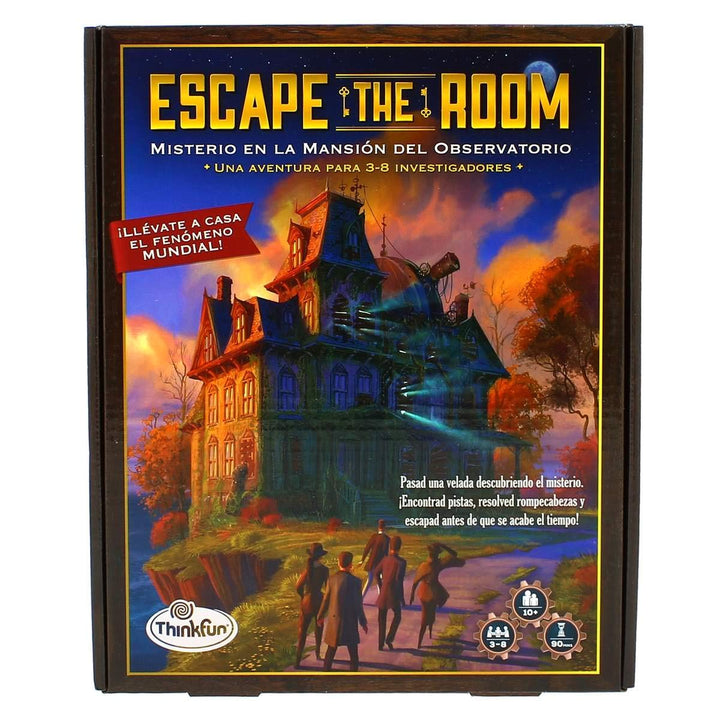 ThinkFun 76368, Auspuff The Room: Misterium in der Beobachtung, Brettspiel, spanische Version, 3-8 S