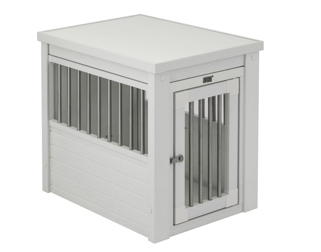 EcoFlex Haustier-Kiste/Ende Tisch Antique White L 47 x B 46 x H 56 cm, Antique White L 47 x B 46 x H