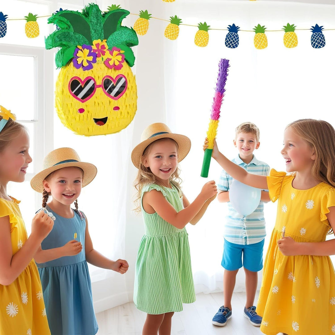 WERNNSAI Ananas Pinata – Geburtstag Pinata Hawaii Deko Junge Kinder Mädchen Ananas Piñata Füllung mi