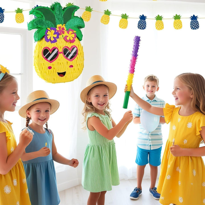 WERNNSAI Ananas Pinata – Geburtstag Pinata Hawaii Deko Junge Kinder Mädchen Ananas Piñata Füllung mi