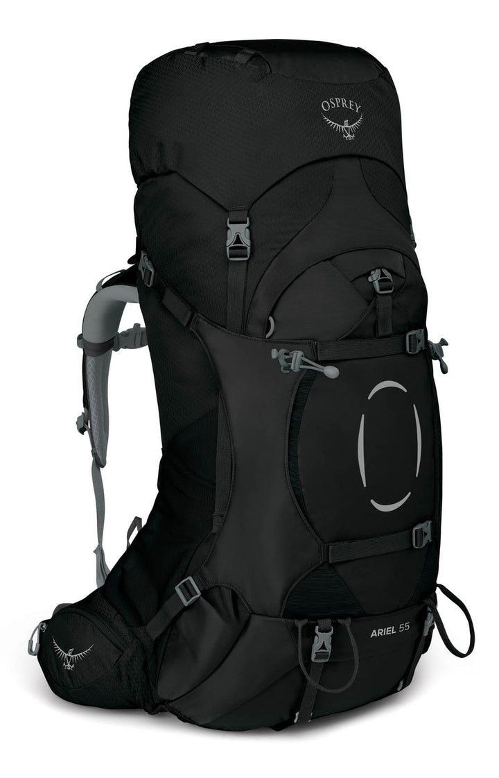 Osprey Ariel 55 Trekkingrucksack für Frauen Schwarz XS-S, Schwarz XS-S