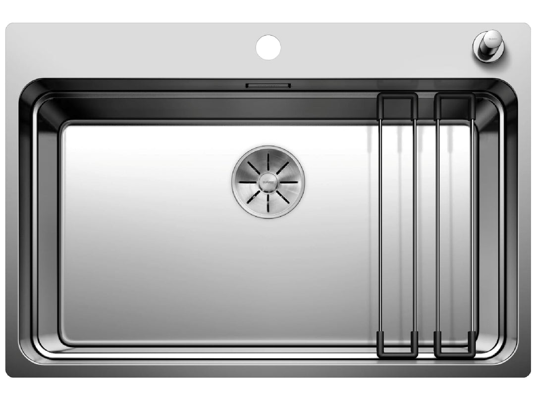 BLANCO ETAGON 700-IF/A | Edelstahl | Einbauart: Einbau von Oben &amp; Flächenbündig | mit Ablauffernbedi