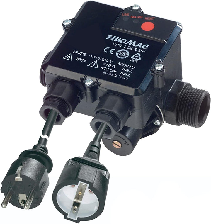 Pumpensteuerung Druckschalter Druckwächter Fluomac® verkabelt Automatic-Controller Durchflusswächter