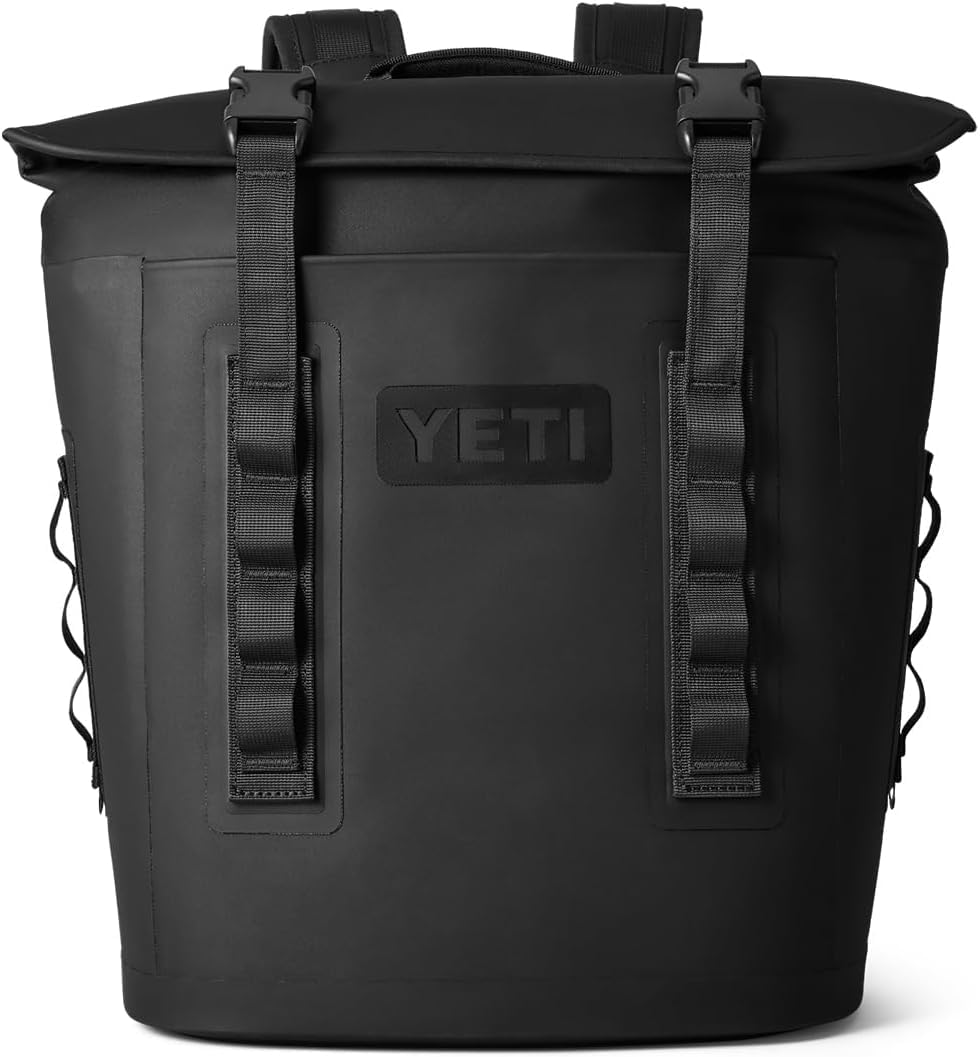 YETI Hopper Kühltaschen Rucksack, M12 Schwarz, Schwarz