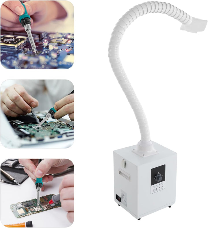 Lötrauchabsaugung Lötrauchabsorber 258m³ 150W geräuscharmes 3-stufiges Filtersystem für Lötstation S