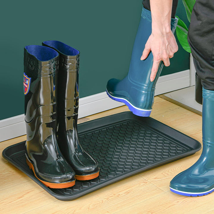 suntonmoto Schuhabtropfschale, Schuhregal, 2er-Set, 60 x 40 x 3 cm, Abtropfschale, Schuhabtropfschal