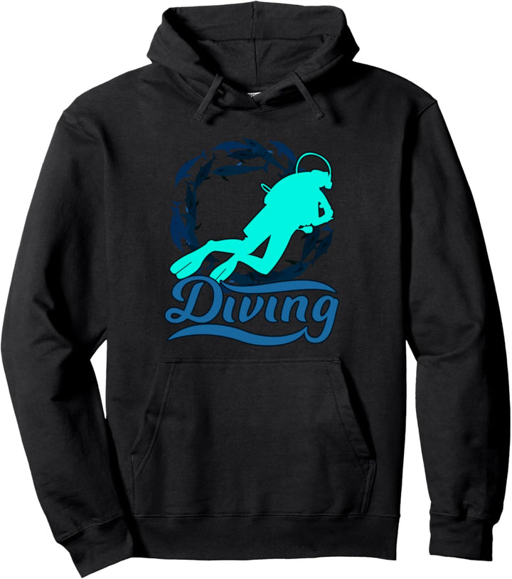 Tauchen mit Haien Taucher Geschenk T Shirt Pullover Hoodie