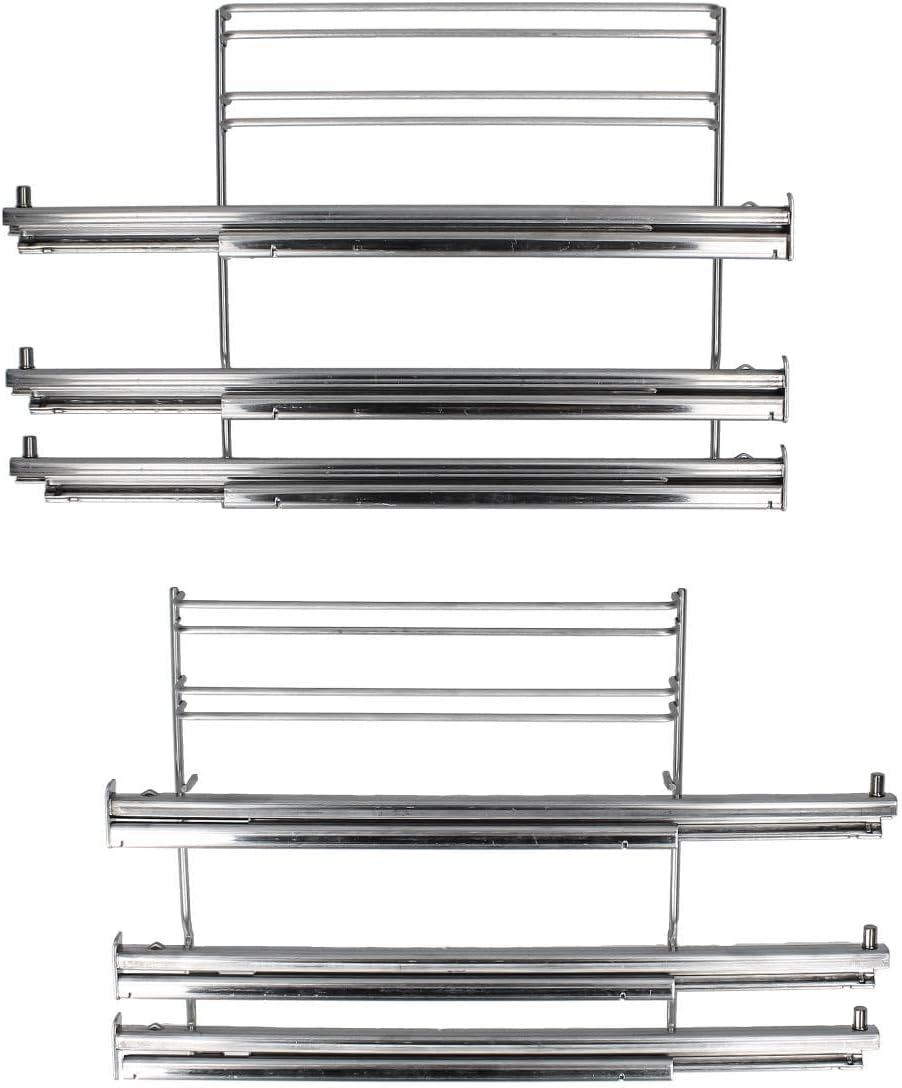 easyPART Kompatibel/Ersatz für BOSCH 17007521 Auszugsschienen Set für 3 Backbleche Roste in Backofen