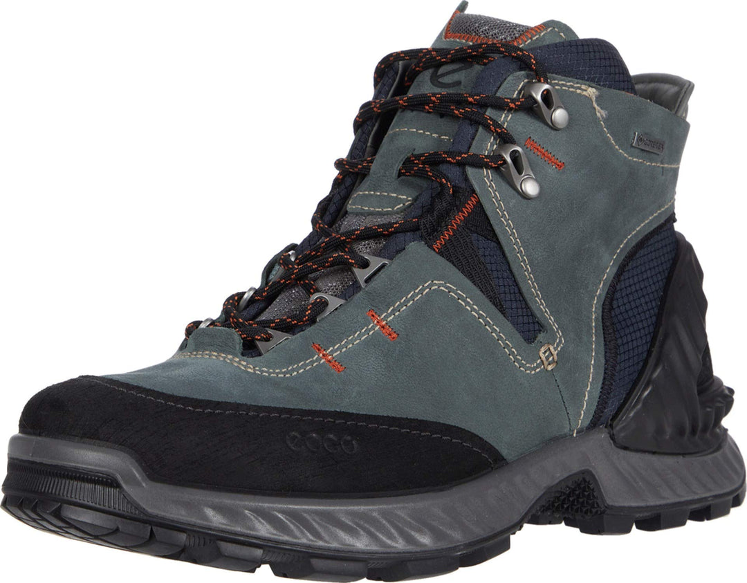 ECCO Herren Exohikem Sneaker 44 EU Blau Black Lake 51771, 44 EU Blau Black Lake 51771