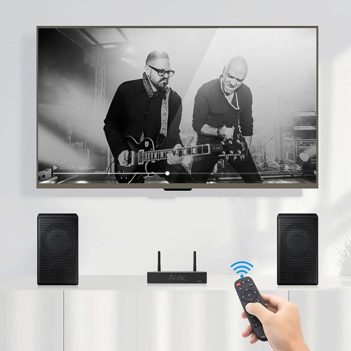 Arylic A30+ WiFi & Bluetooth 5.0 Mini-Stereo-Verstärkerplatine, Bluetooth-Verstärker und AirPlay-Ver