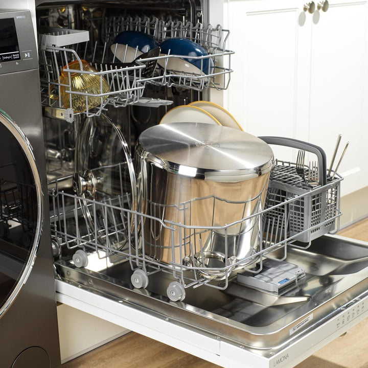 Russell Hobbs Classic Collection 30 cm Suppentopf – Kochtopf aus Edelstahl, Deckel aus gehärtetem Gl