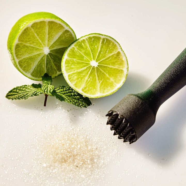 Kerafactum Barmass Dosierer Set Barstössel Bar Limetten Zitronen EIS Stössel Muddler Cocktail Barstö