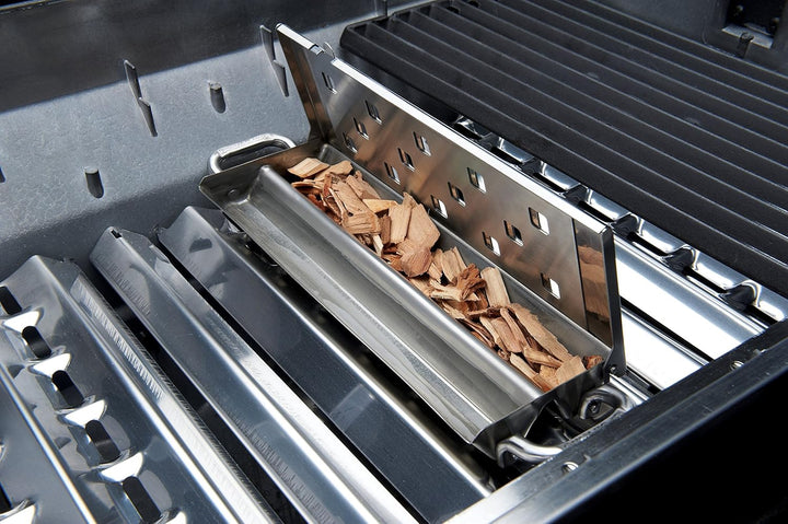 Broil King Grill-/Grillzubehör, Smokerbox Premium, edelstahl, 5 x 5 x 5 cm, 60190, Silber