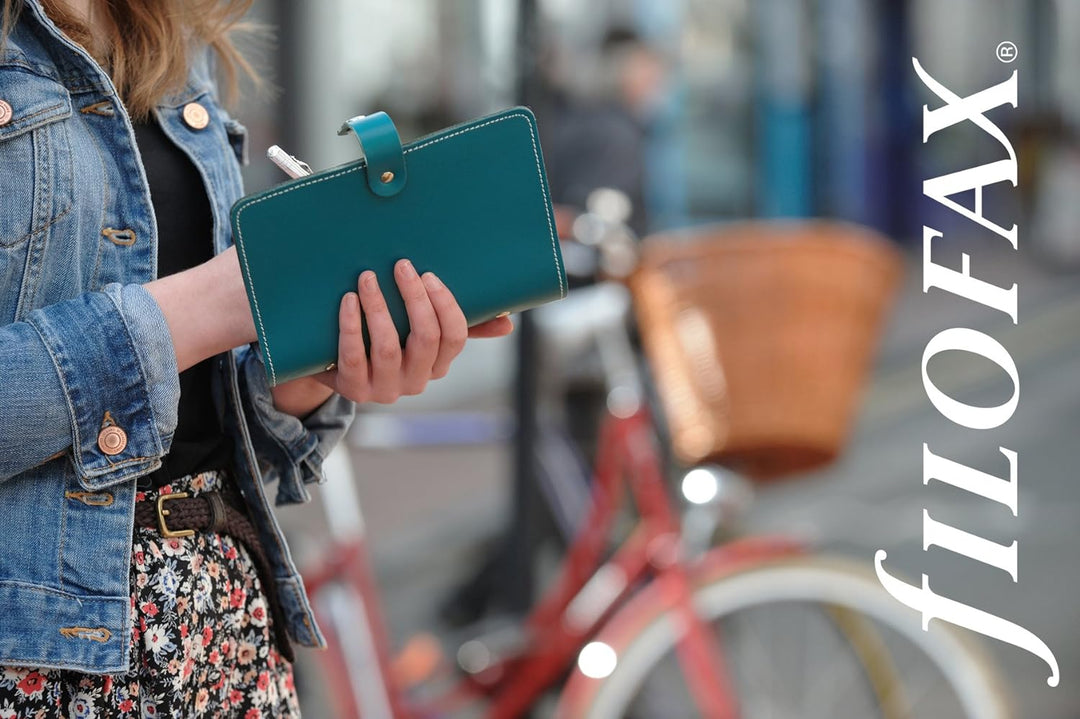 Der Original A5-Terminplaner in dunkelblau von Filofax, Blau
