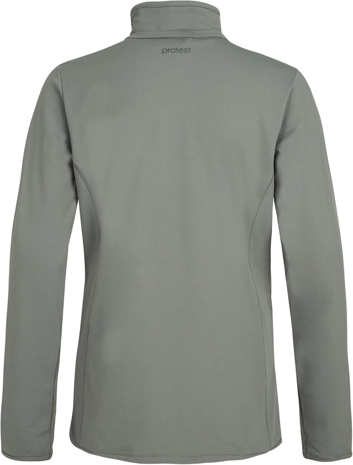 Protest Mädchen 1/4-reissverschluss FABRIZOY JR 116 Misty Green, 116 Misty Green