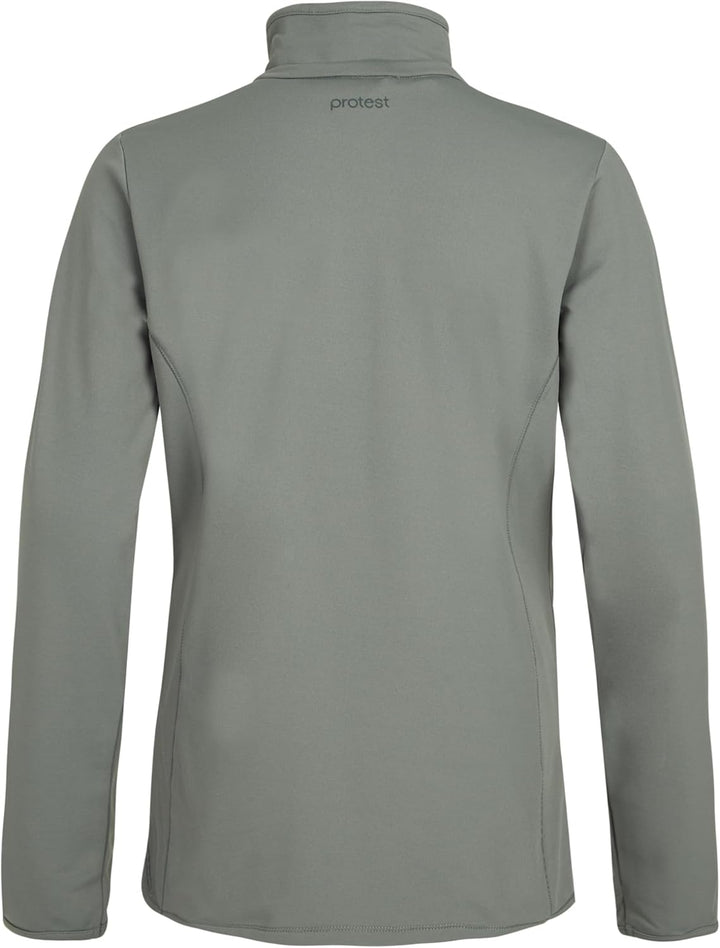 Protest Mädchen 1/4-reissverschluss FABRIZOY JR 140 Mistygreen, 140 Mistygreen