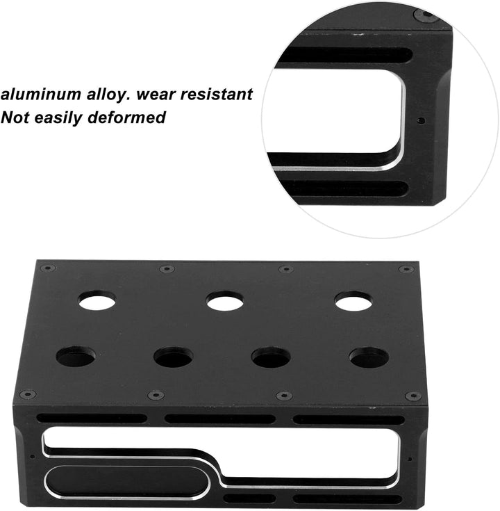 RC Reparaturstation, robust und leichte Aluminiumlegierung für 1/8 RC-Trucks und 1/10 RC-Cars, Works