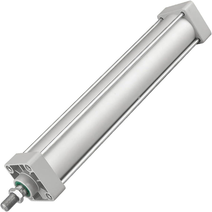 Heschen Pneumatischer Standard-Luftdruckzylinder, SC 63-350, PT3/8 Anschluss, 63mm Bohrung, 350mm Hu