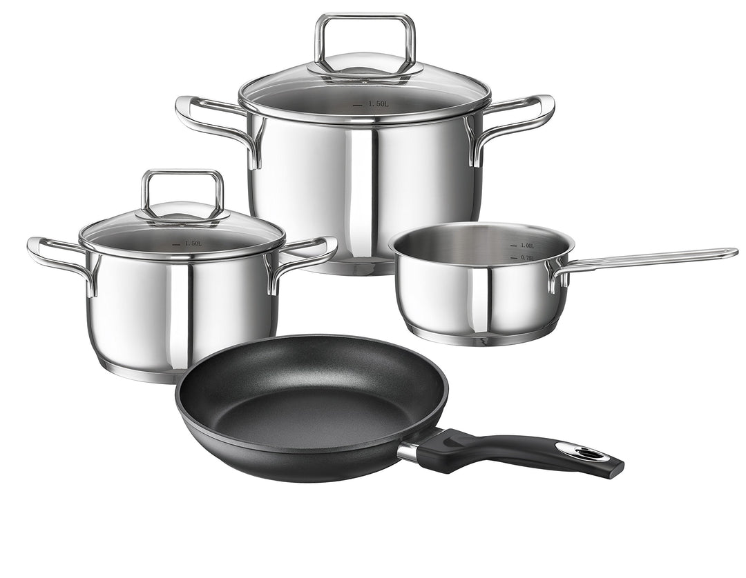 Rohe Germany, Edelstahl, Allzweck-Set Verona, Topfset, 4 Einheiten, 24 cm