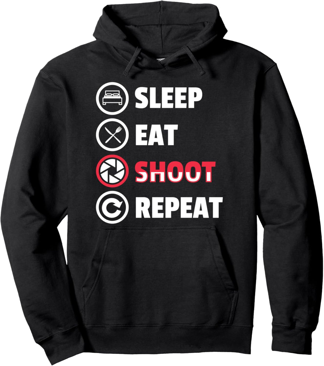 Fotograf und Fotografie Geschenk-Idee I Fotografen Pullover Hoodie
