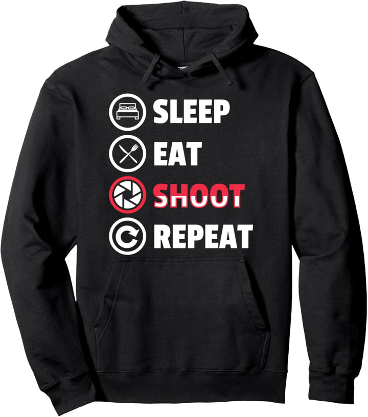 Fotograf und Fotografie Geschenk-Idee I Fotografen Pullover Hoodie