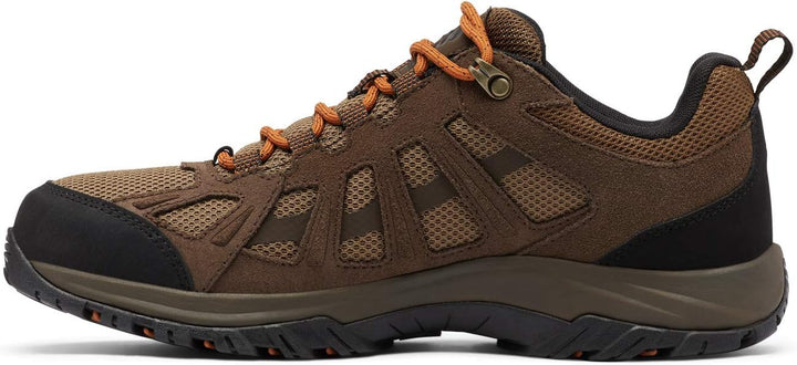 Columbia Redmond III WP wasserdichte Wanderschuhe für Herren 40 EU Braun Saddle X Caramel, 40 EU Bra