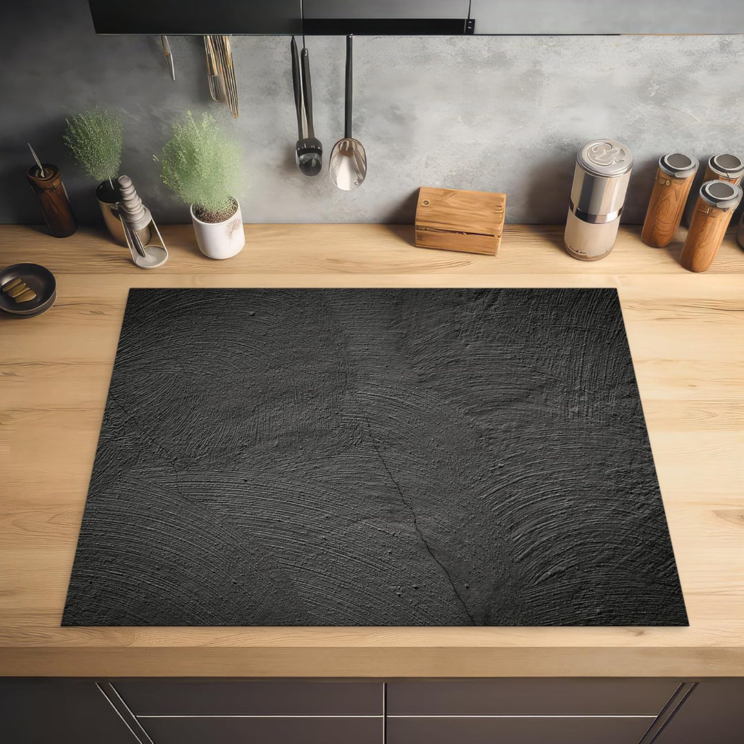 Herdabdeckplatte Einteilig Küche Herdabdeckung Induktionsfeld Ceranfeld Herdabdeckplatten Vinyl Matt