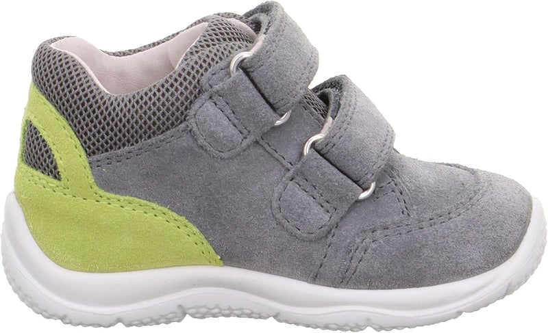 Superfit Baby Jungen UNIVERSE Lauflernschuh, GRAU/GRAU 2000 21 EU Weit Grau Grün 2500, 21 EU Weit Gr