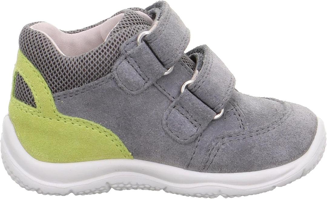 Superfit Baby Jungen UNIVERSE Lauflernschuh, GRAU/GRAU 2000 21 EU Weit Grau Grün 2500, 21 EU Weit Gr