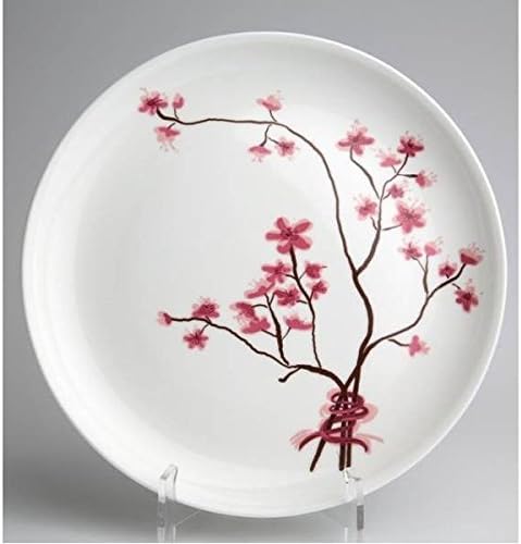 TeaLogic 6er Set Frühstücksteller, Kuchenteller Cherry Blossom D. 19cm Porzellan