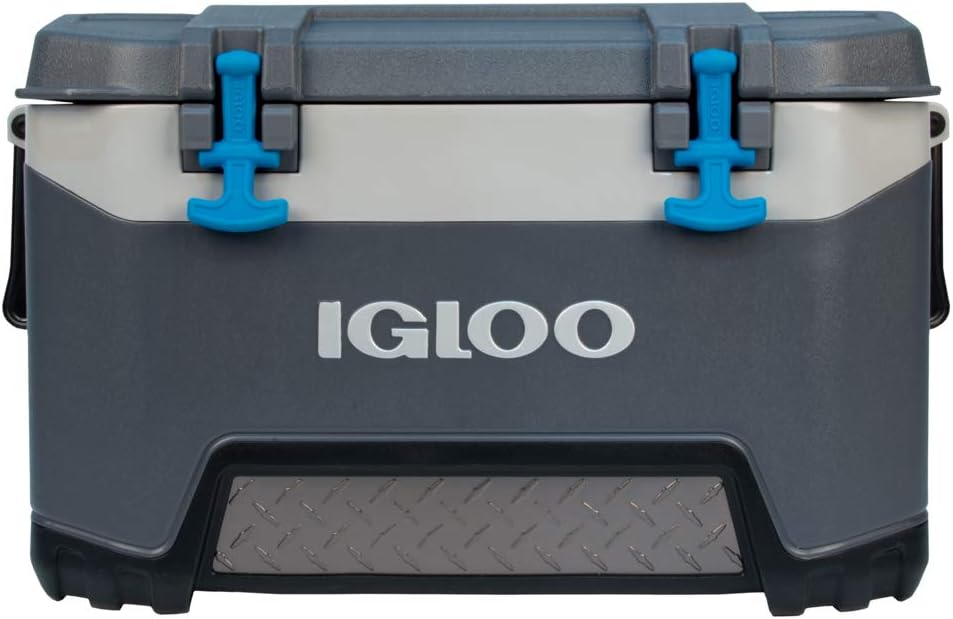 IGLOO BMX 52 Kühlbox 49L – extrem robuste Outdoor‑Kühlbox mit Heavy‑Duty‑Design, Starke Isolierung,